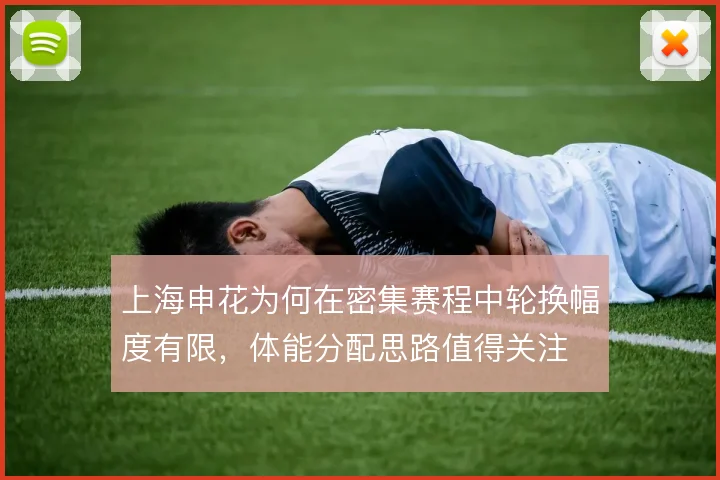 上海申花为何在密集赛程中轮换幅度有限，体能分配思路值得关注